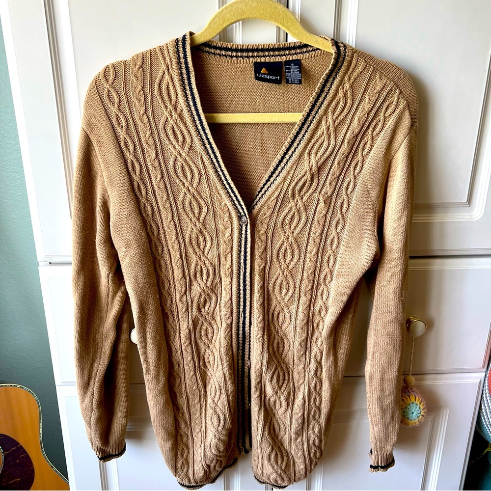 Vintage Fall Vibes Tan Button Up Cardigan🍂 folklore vibes